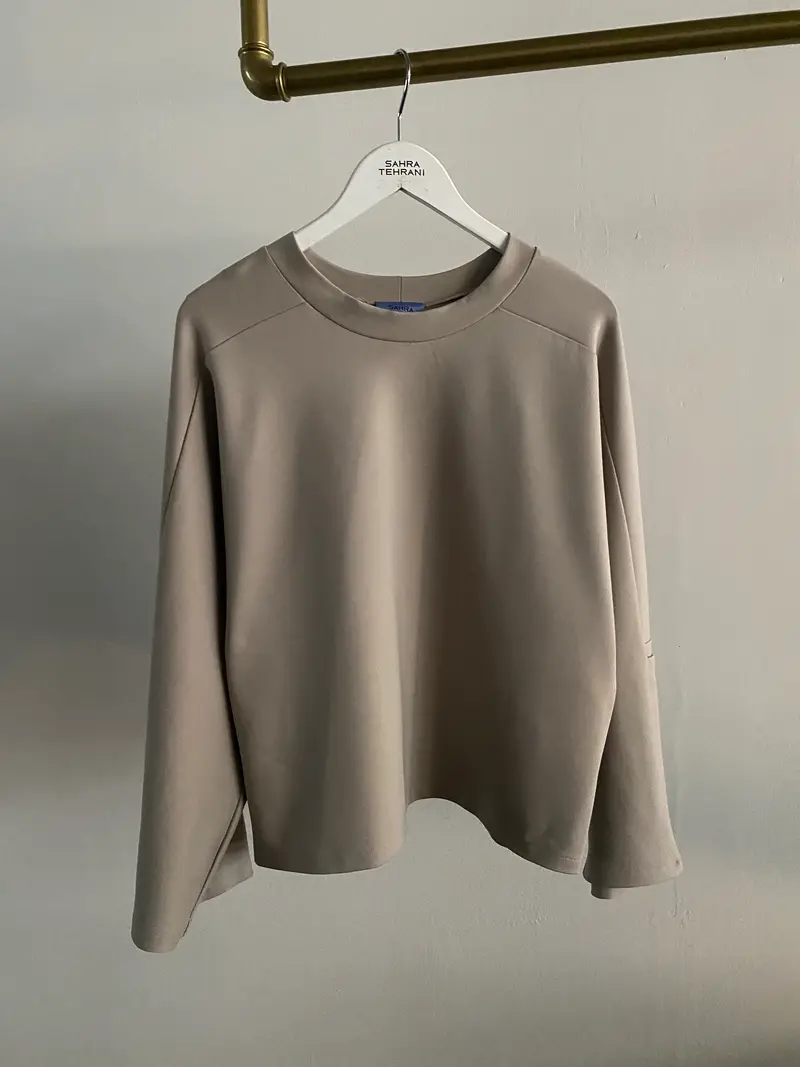 Jumper Butterfly Beige