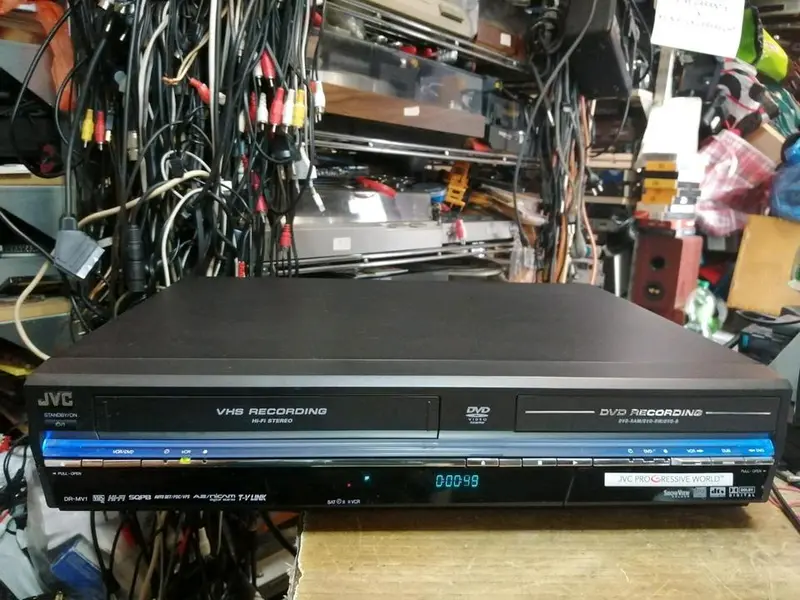 JVC DR-MV1BE, DVD-Recorder + VHS-Videorecorder!!