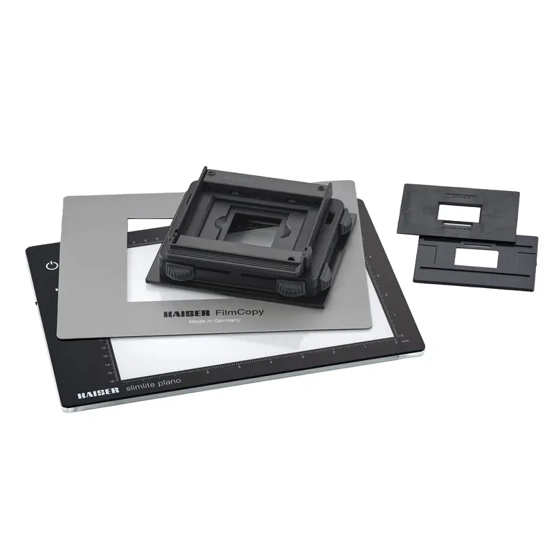 KAISER FilmCopy Vario Kit (35mm + Dia) mit Leuchtplatte
