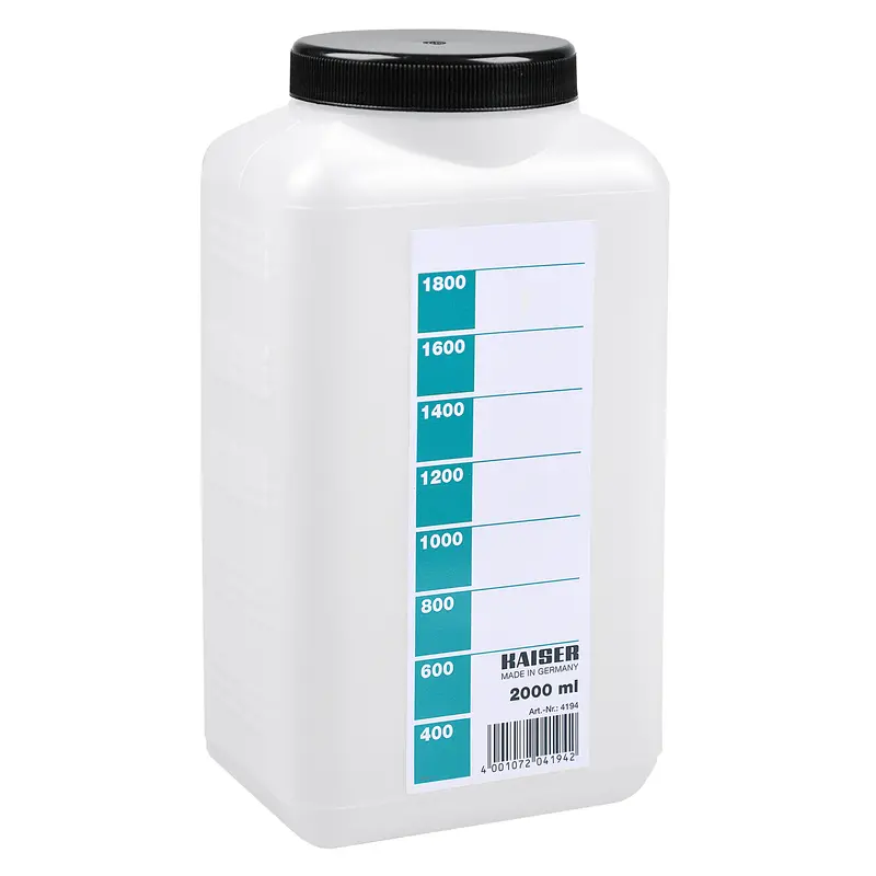 Kaiser Weithals Chemikalienflaschen 2000ml