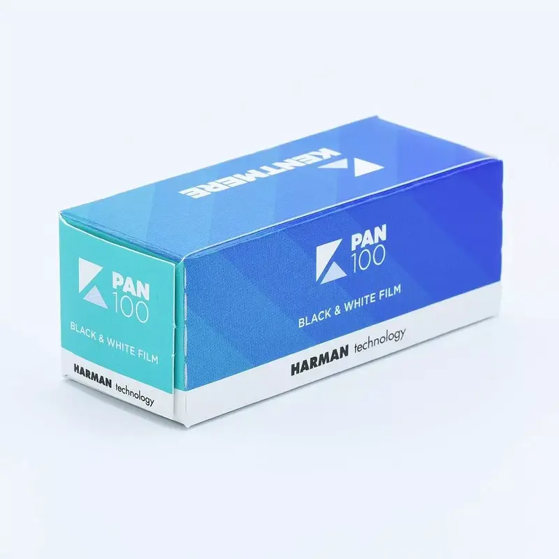 Kentmere Pan 100 BW Film (120 Roll Film)