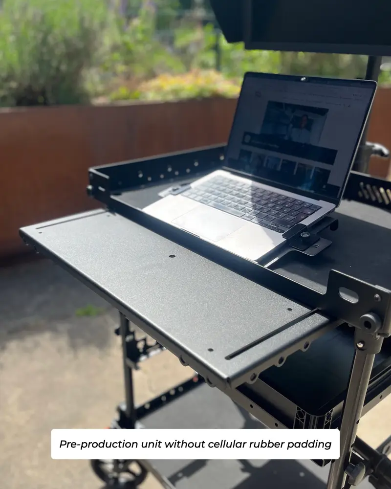 Keyboard Extension for SCHLEPP ADVANCE Camera Cart