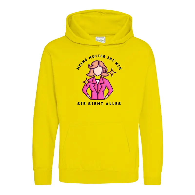 Kinder Hoodie - meine Mutter ist MTR