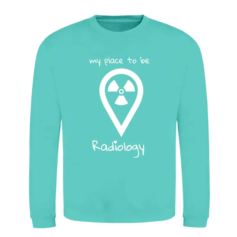 Klassiker Sweatshirts (Unisex) - my place to be Radiology