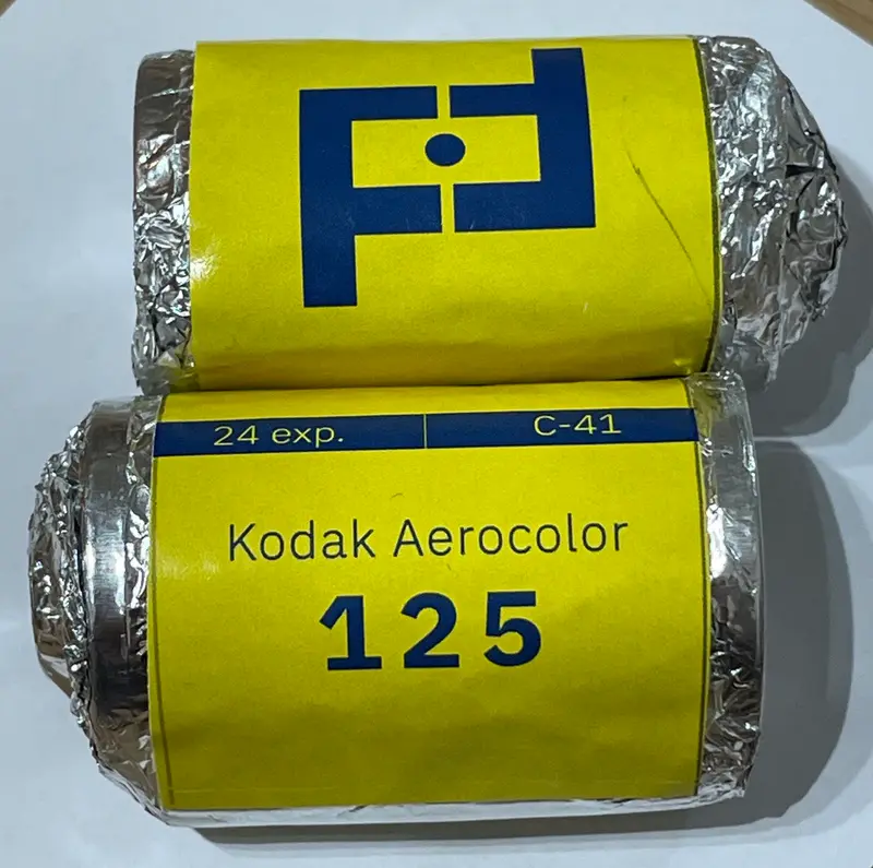 Kodak Aerocolor 125 ISO 135/24 exp.