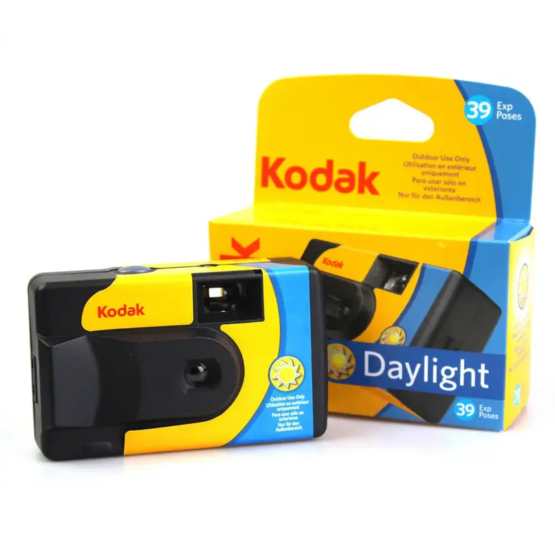 Kodak Daylight single use camera ISO 800 27 exp + 12