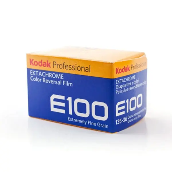 Kodak Ektachrome E100 Slide Film (135 type roll film, 36 exposures)