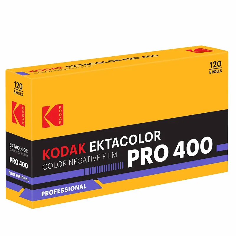 Kodak Ektacolor PRO 400 Color Negative Film (120 film)