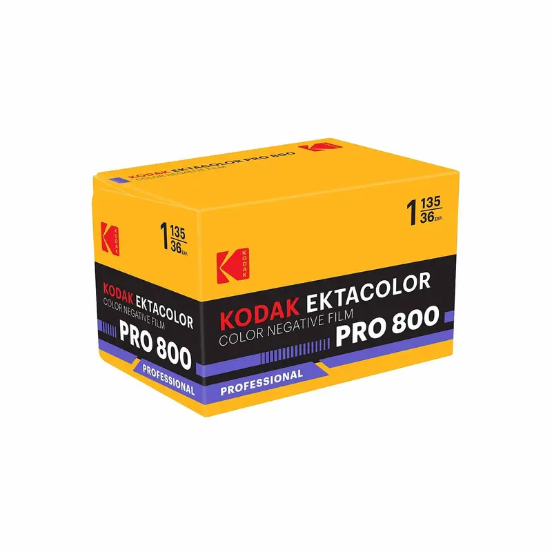 Kodak Ektacolor PRO 800 Color Negative Film (35mm, 36 exp)