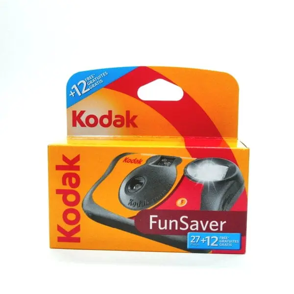 Kodak FunSaver single use camera 800/27 exp. +12