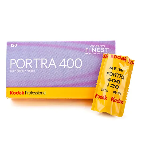 Kodak Portra 400 Color Negative Film (120 Roll Film), 1 Roll