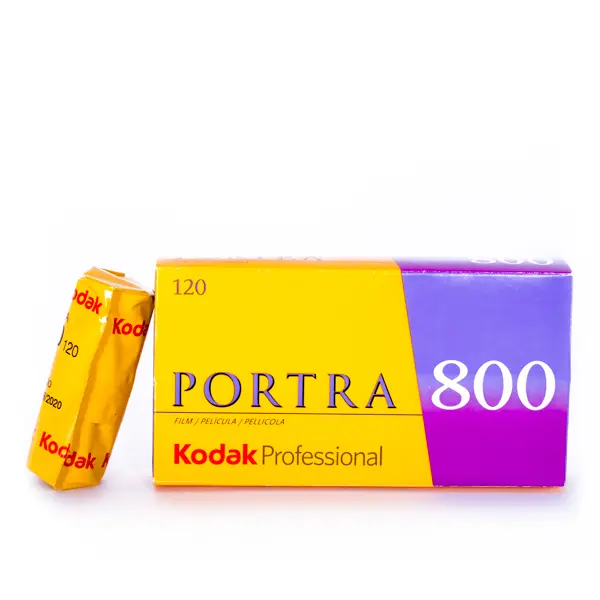 Kodak Portra 800 Color Negative Film (120 Roll Film), 1 Roll