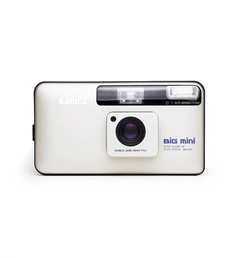Konica Big Mini BM-201 35mm Point & Shoot Analog Film Camera