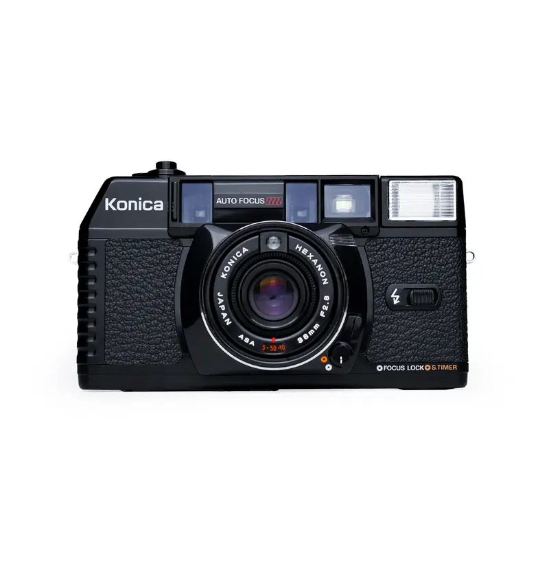 Konica C35 MF 35mm Point & Shoot Film Camera