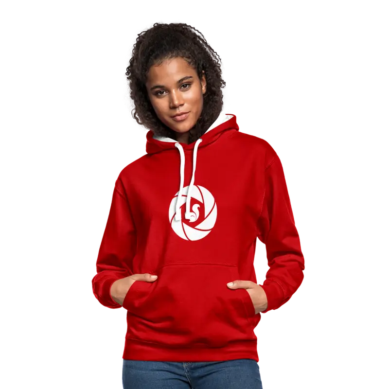 Kontrast-Hoodie Fotograf