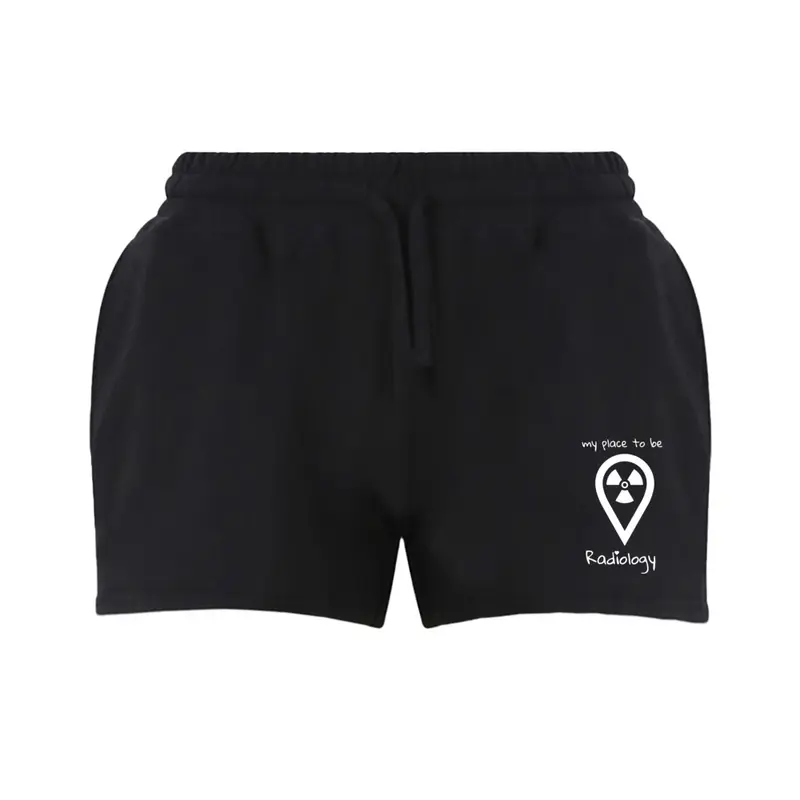 kurze Joggingshorts I Sporthose (Damen) - my place to be Radiology