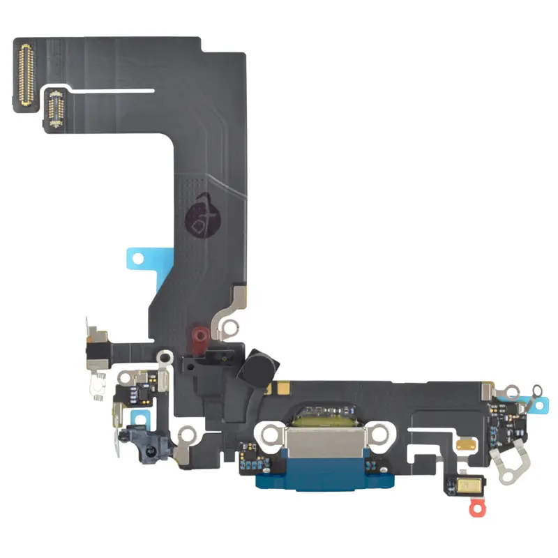 Ladebuchse Chargeflex Dockconnector blau kompatibel für iPhone 13 mini