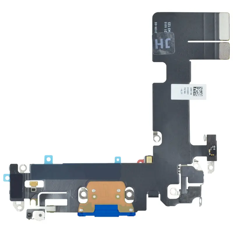 Ladebuchse Chargeflex Dockconnector blau kompatibel für iPhone 13