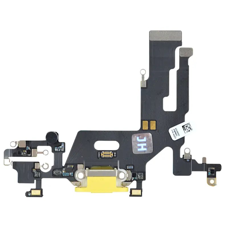 Ladebuchse Chargeflex Dockconnector gelb kompatibel für iPhone 11