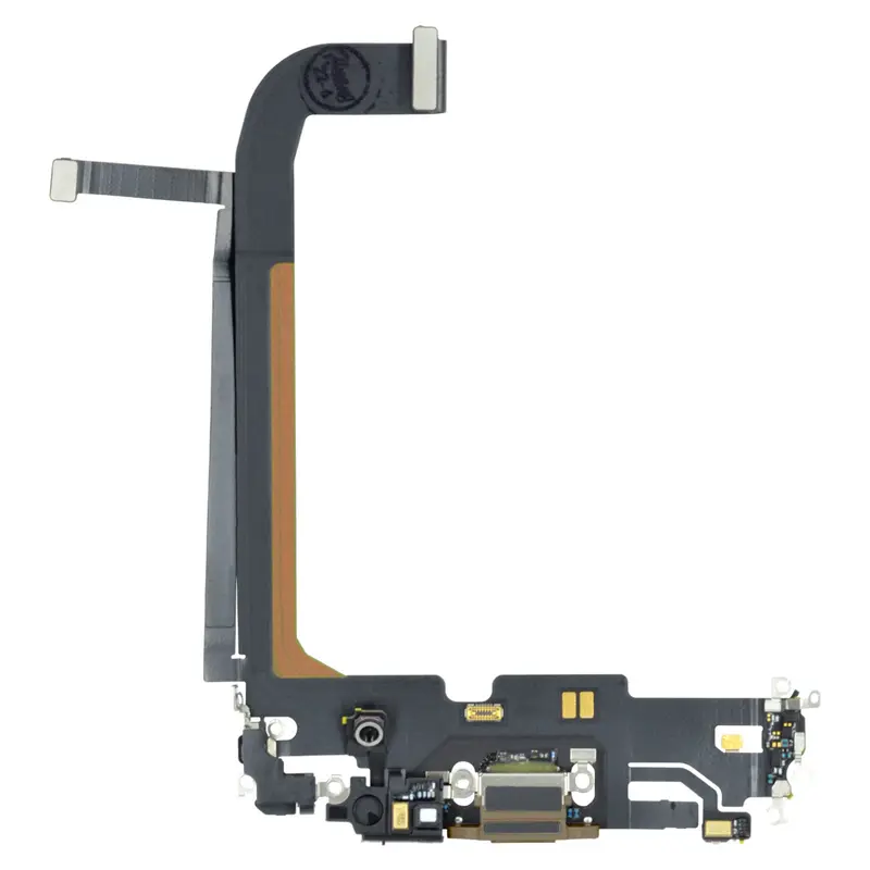 Ladebuchse Chargeflex Dockconnector Gold kompatibel für iPhone 13 Pro Max