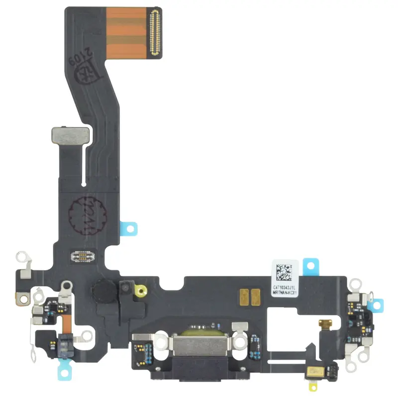 Ladebuchse Chargeflex Dockconnector graphit kompatibel für iPhone 12 Pro