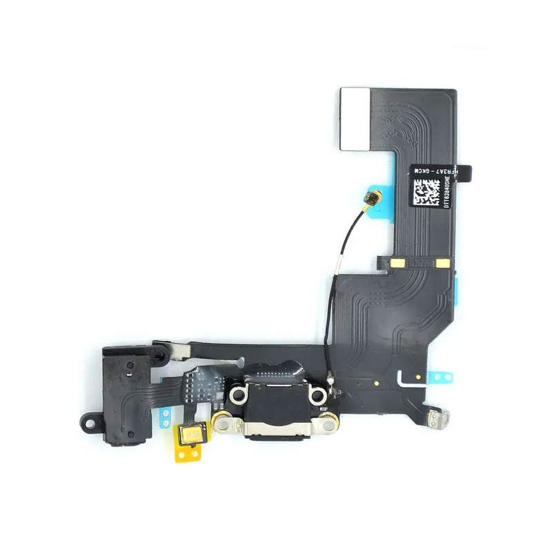 Ladebuchse Chargeflex Dockconnector kompatibel für iPhone SE schwarz
