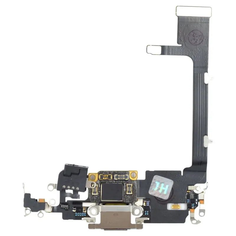 Ladebuchse Chargeflex Dockconnector mit IC gold kompatibel für iPhone 11 Pro
