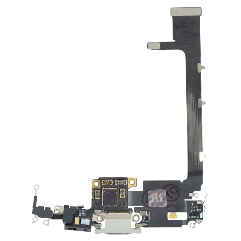 Ladebuchse Chargeflex Dockconnector mit IC weiß kompatibel für iPhone 11 Pro Max