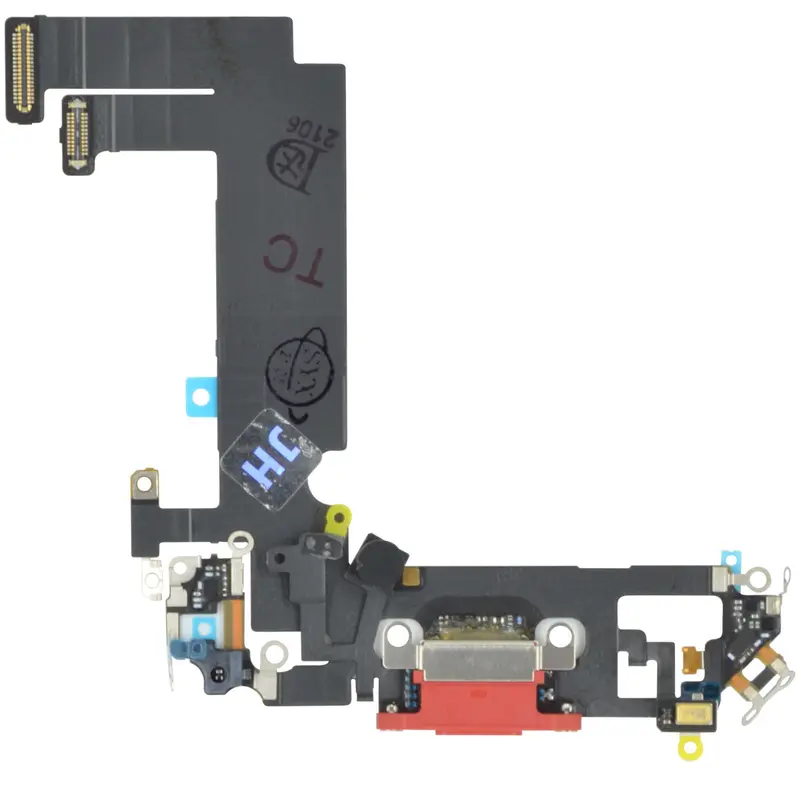 Ladebuchse Chargeflex Dockconnector rot kompatibel für iPhone 12 mini