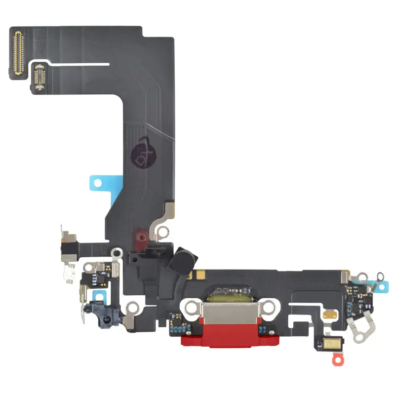 Ladebuchse Chargeflex Dockconnector rot kompatibel für iPhone 13 mini