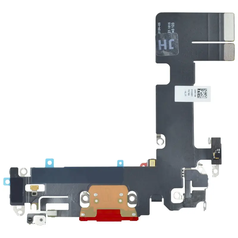 Ladebuchse Chargeflex Dockconnector rot kompatibel für iPhone 13