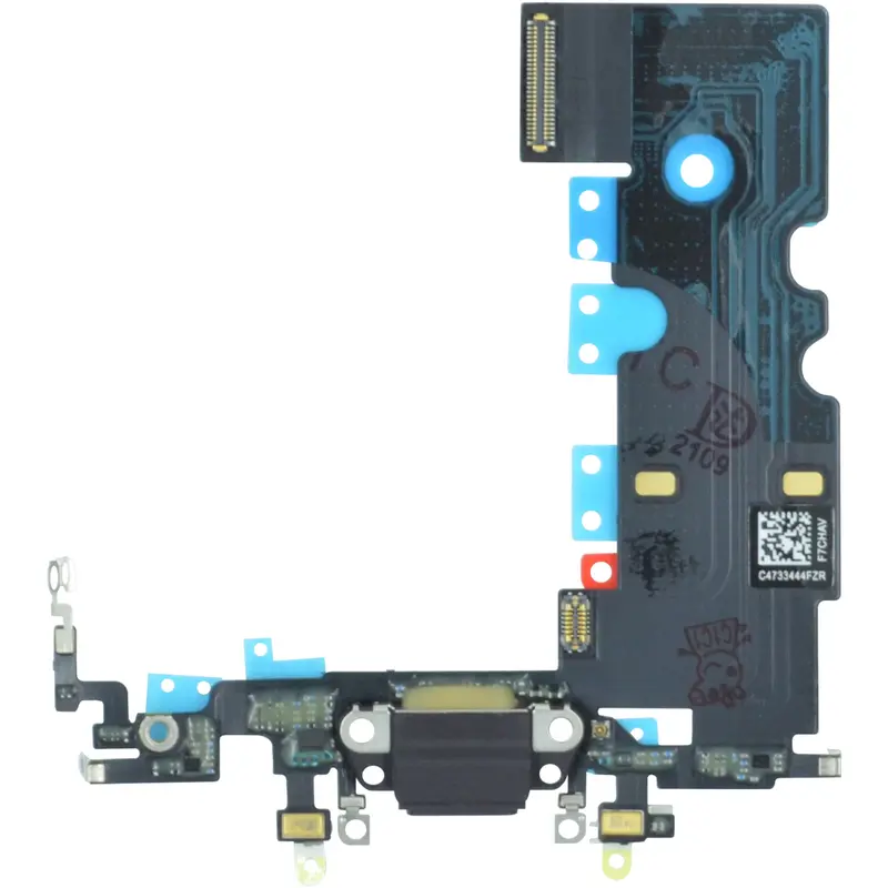 Ladebuchse Chargeflex Dockconnector schwarz kompatibel für iPhone SE 2020