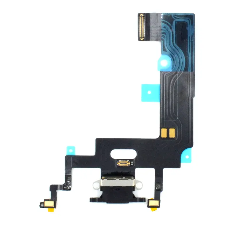 Ladebuchse Chargeflex Dockconnector schwarz kompatibel für iPhone XR