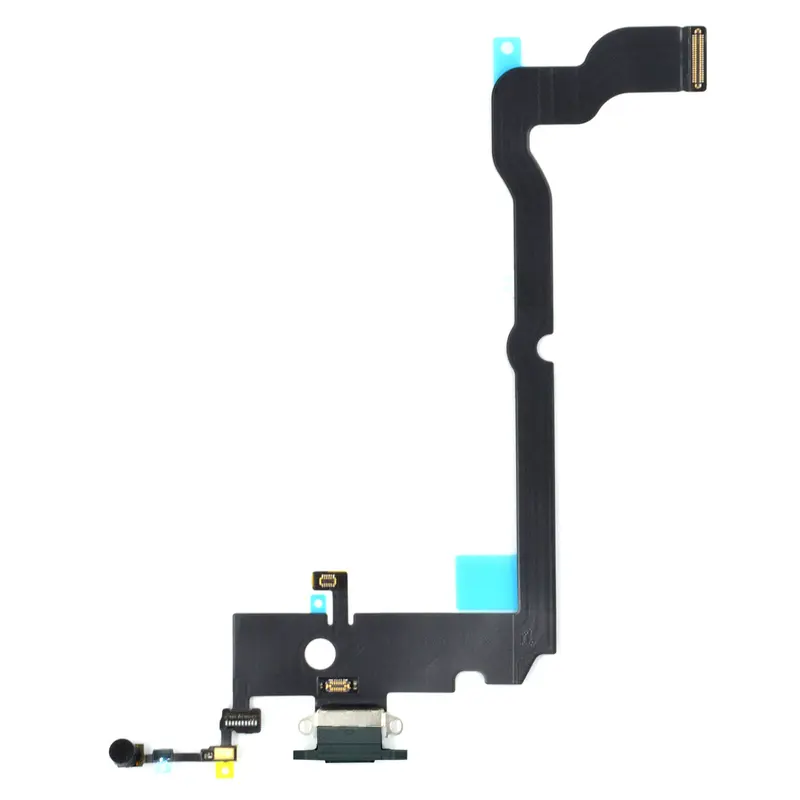 Ladebuchse Chargeflex Dockconnector schwarz kompatibel für iPhone XS MAX