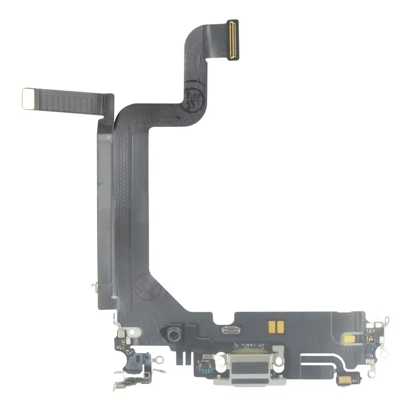 Ladebuchse Chargeflex Dockconnector Silber kompatibel für iPhone 14 Pro Max
