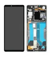 LCD + Touch + Frame für XQ-DC54 Sony Xperia 10 V - white