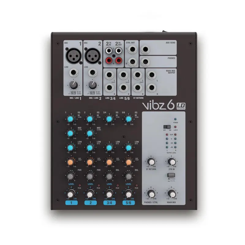 LD Systems VIBZ 6 6-Kanal Mixing Console