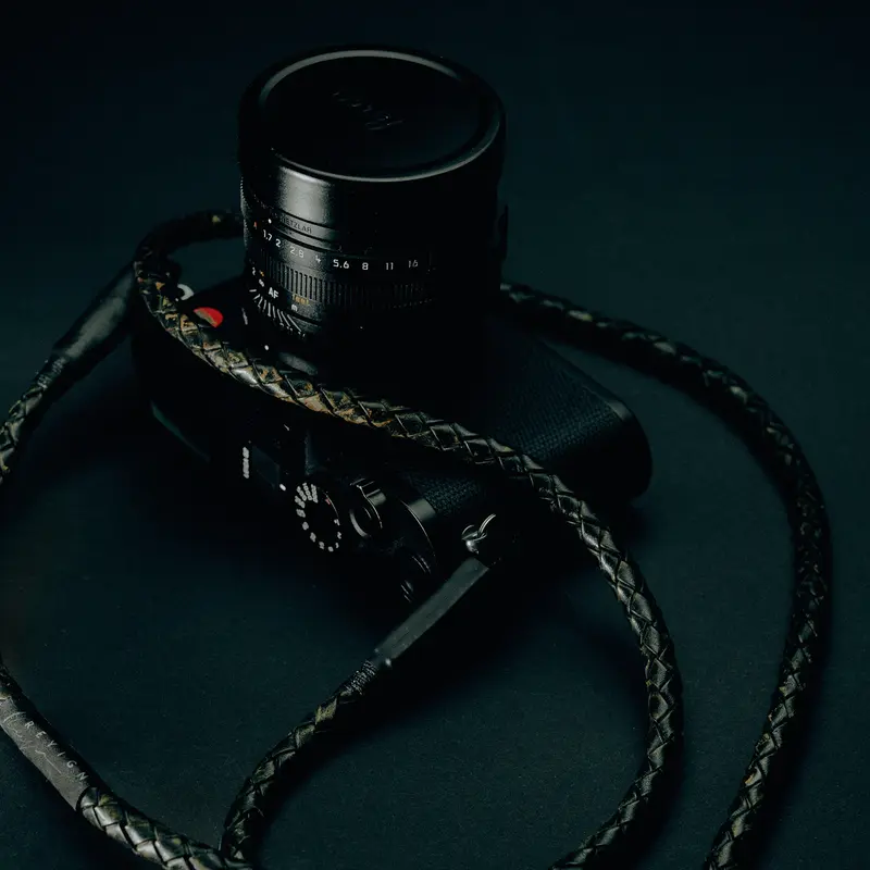 Leder-Strap vintage schwarz braun