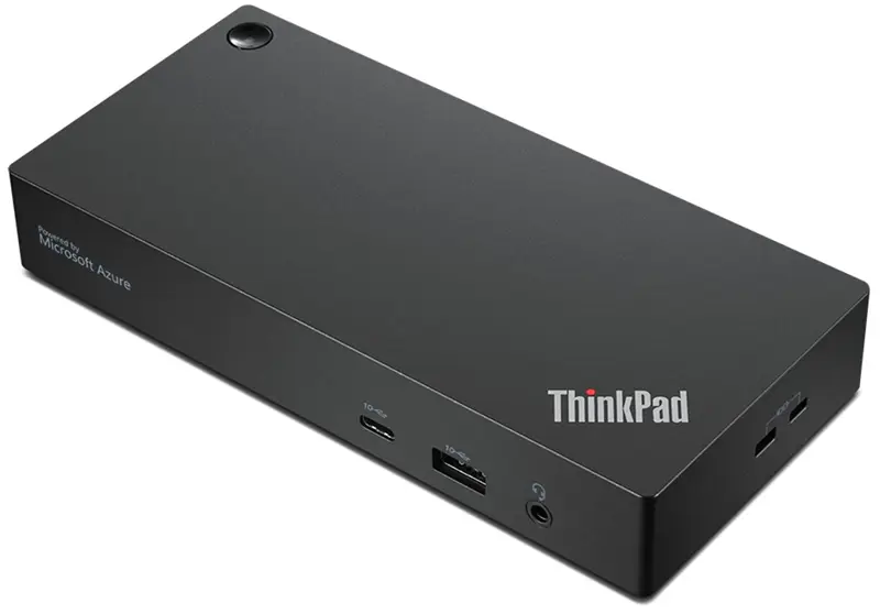 Lenovo ThinkPad Universal Thunderbolt 4 Smart Dock, Kabelgebunden Schwarz