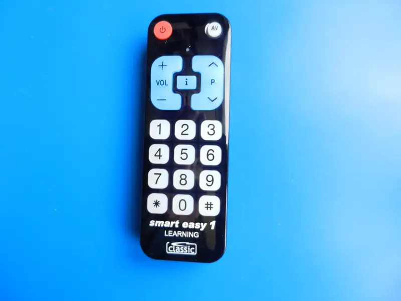 Lernfähige Smart Easy Fernbedienung für TV Geräte und SAT-Receiver