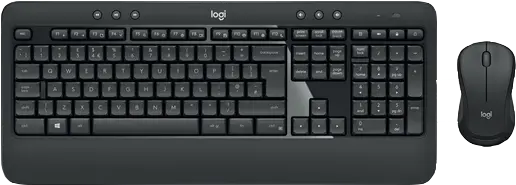 Logitech MK540 Advanced Kabelloses Tastatur-Maus-Set Schwarz