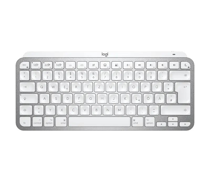 Logitech MX Keys Mini Tastatur für MAC Silber / Weiss