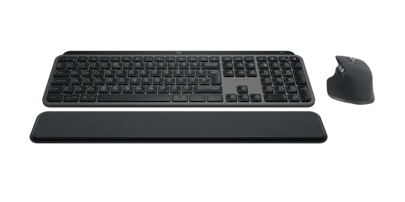 Logitech MX Keys S - kabellos Tastatur, Maus graphite