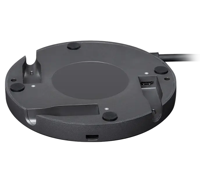 Logitech Rally Mic Pod Hub Schwarz