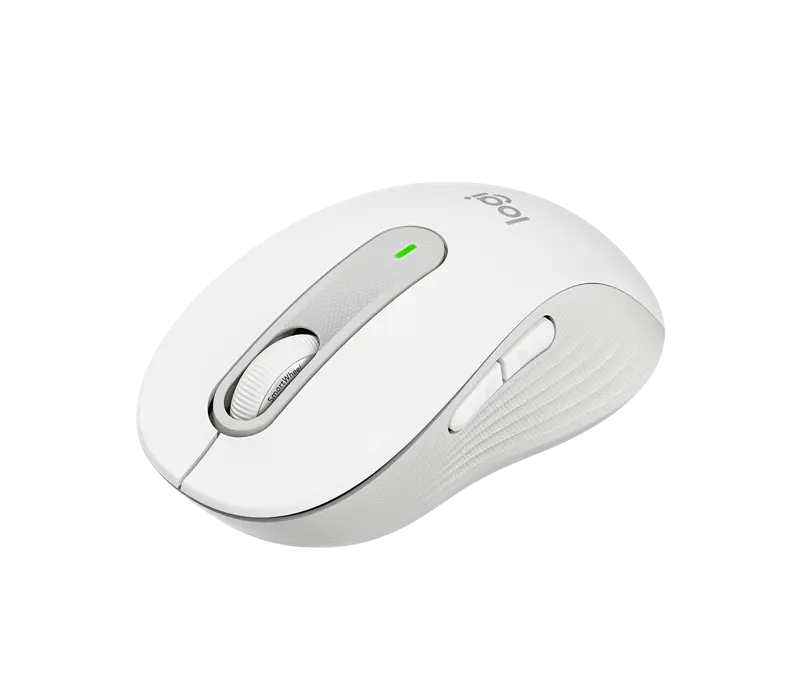 Logitech Signature M650 Kabellose Maus Weiss