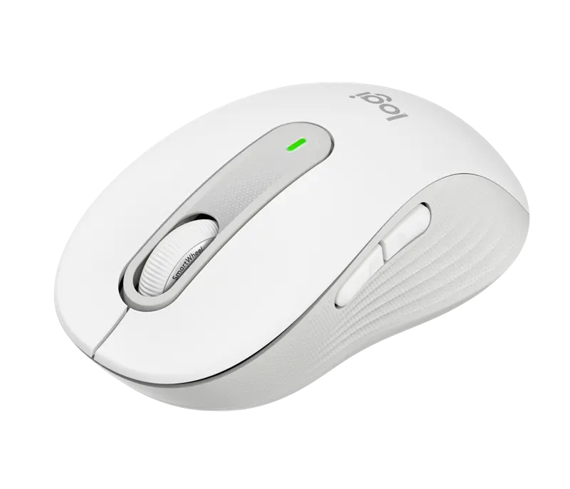 Logitech Signature M650 Kabellose Maus Weiss