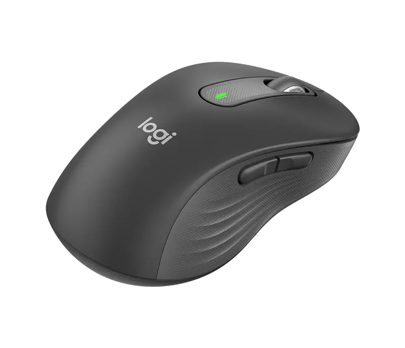 Logitech Signature M650 L Kabellose Maus Linkshändig graphite
