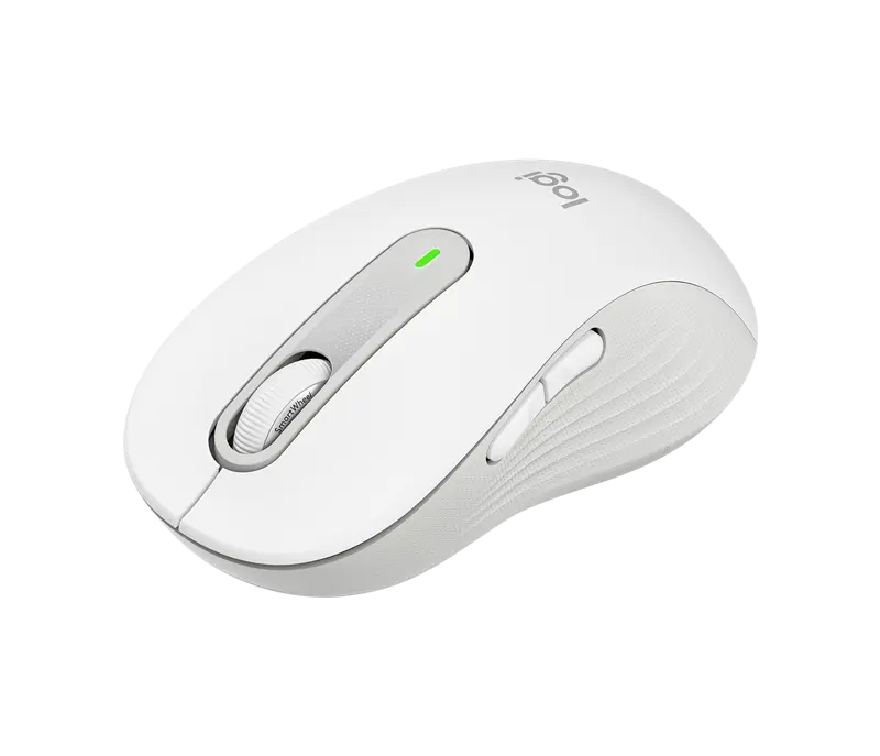 Logitech Signature M650 L Kabellose Maus Weiss
