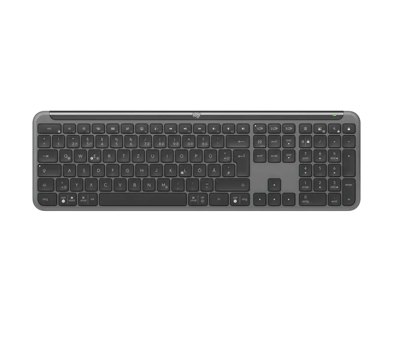 Logitech Signature Slim kabellose K950 Tastatur graphite