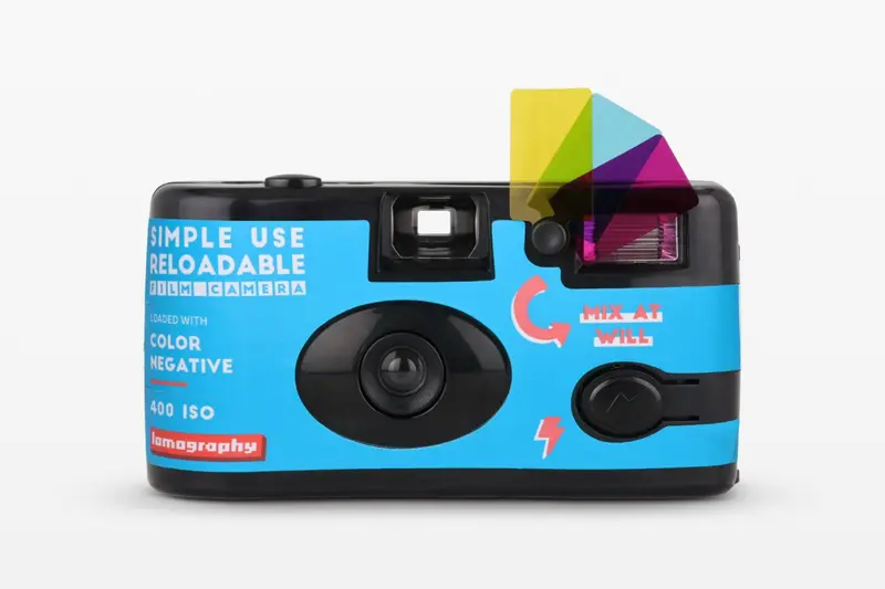 Lomography Simple Use Reloadable Film Camera Color Negative | 36 exp.